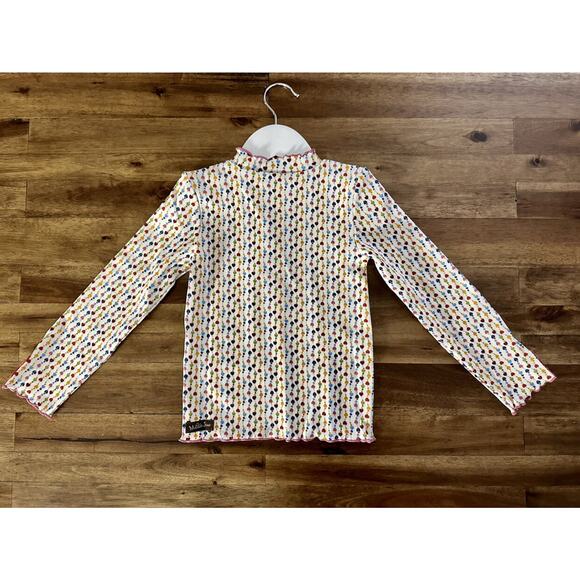 NWT Matilda Jane Heart to Heart Heartstrings Long Sleeve Ribbed Knit Tee Cream 4 - Picture 8 of 8